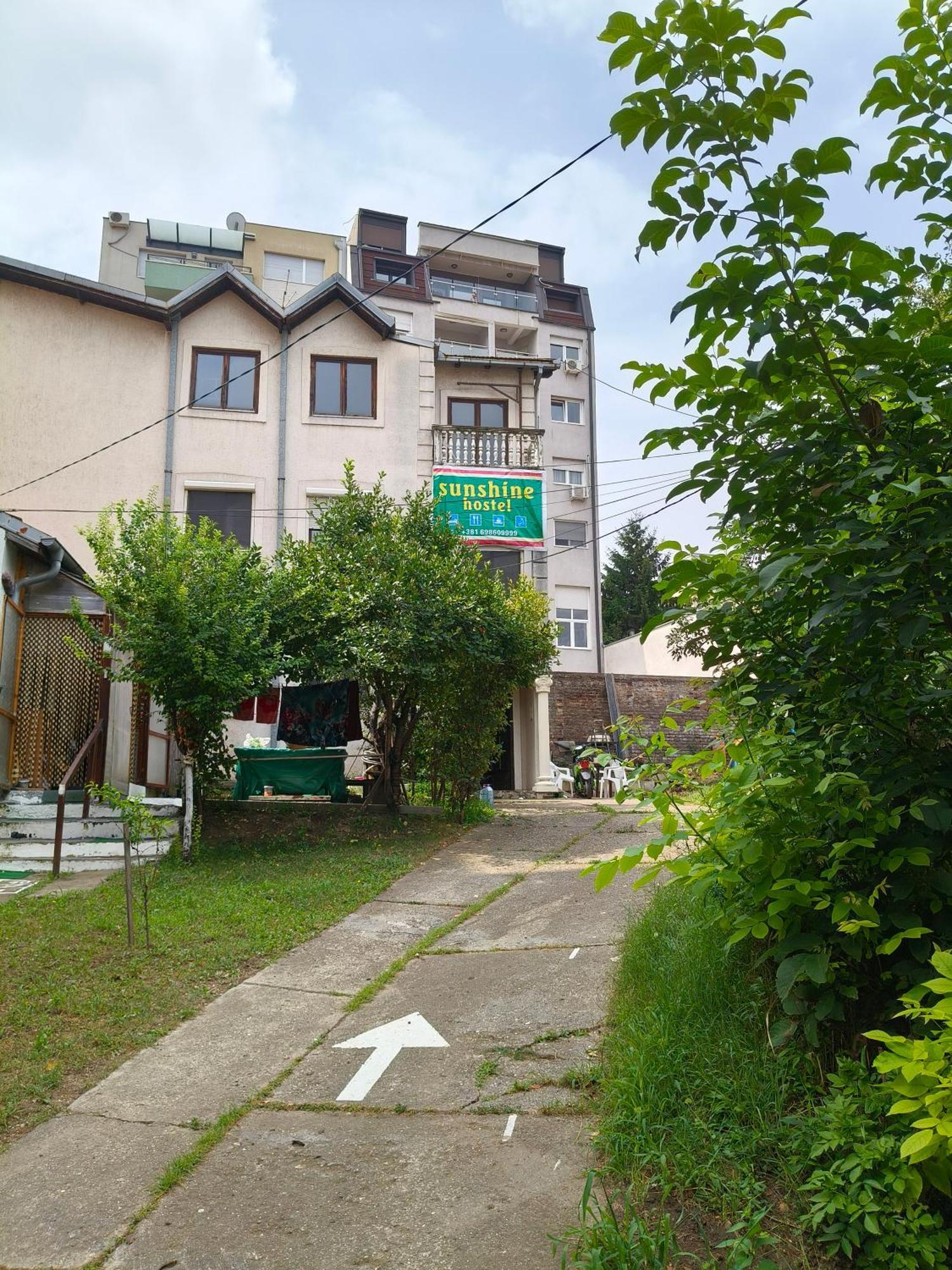 Sunshine Hostel 免费洗衣机 高速上网 Bělehrad Exteriér fotografie